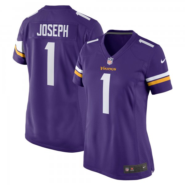 Women's Minnesota Vikings Greg Joseph Nike Purple Game Jersey