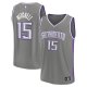 Men's Sacramento Kings Davion Mitchell Fanatics Gray Fastbreak Jersey - City Edition