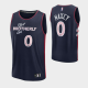 Youth Philadelphia 76ers #0 Tyrese Maxey City Edition 2023-24 Jersey Navy