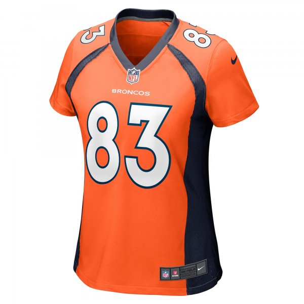 Women's Denver Broncos Michael Bandy Nike  Orange Team Game Jersey