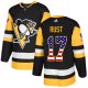 Adidas Pittsburgh Penguins #17 Bryan Rust Black Home USA Flag Stitched NHL Jersey