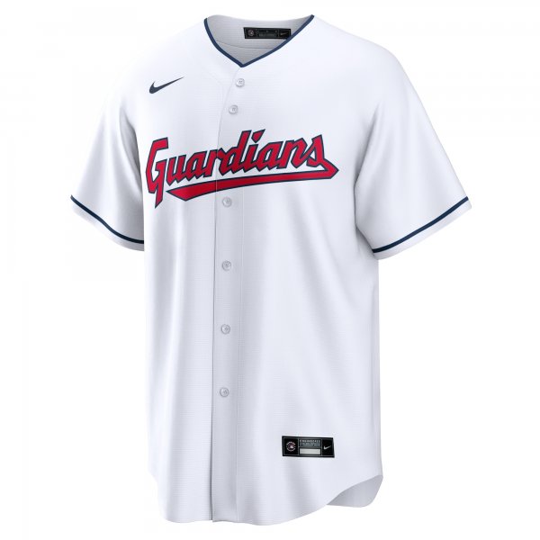 Men's Cleveland Guardians Nike White Replica Team Jersey