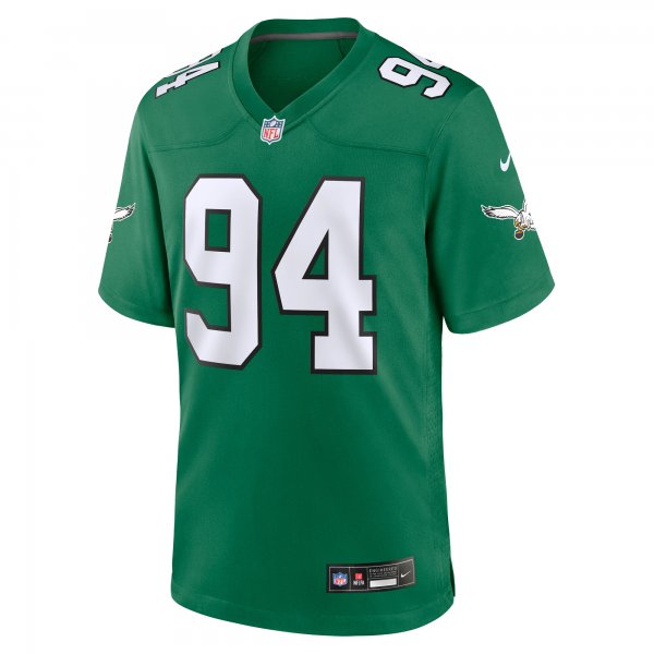 Men's Philadelphia Eagles Josh Sweat Nike Kelly Green Alternate Game Jersey