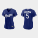 Women's Los Angeles Dodgers #5 Freddie Freeman Alternate MLB Jersey - Royal Blue