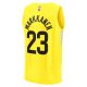 Youth Utah Jazz Lauri Markkanen Fanatics Yellow Fast Break Player Jersey - Icon Edition