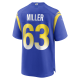 Men's Los Angeles Rams Grant Miller Nike Royal  Game Jersey