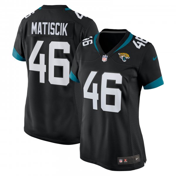 Women's Jacksonville Jaguars Ross Matiscik Nike Black Game Jersey