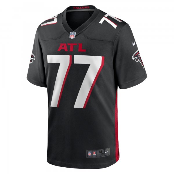 Men's Atlanta Falcons Storm Norton Nike  Black  Game Jersey