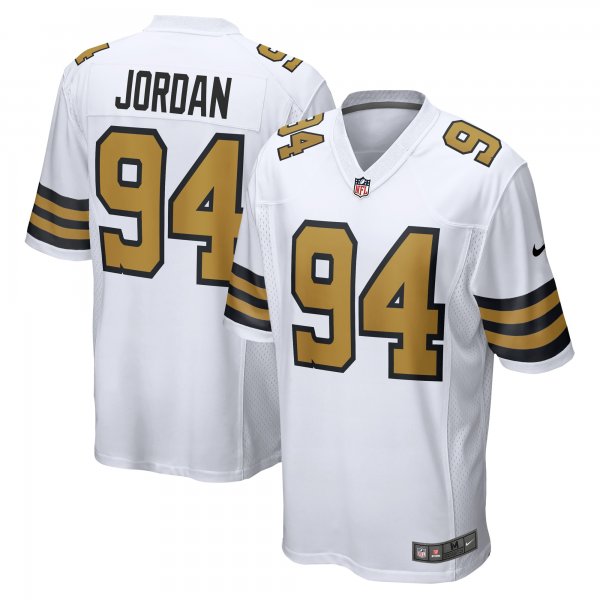 Men's New Orleans Saints Cameron Jordan Nike  White Alternate Game Jersey