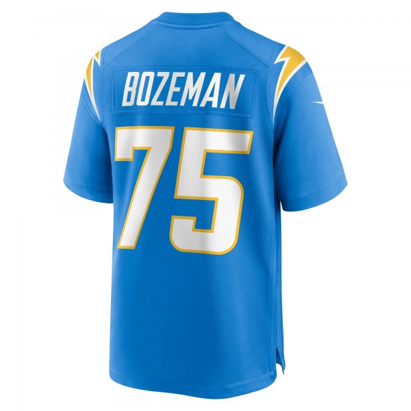 Men's Los Angeles Chargers Bradley Bozeman Nike  Powder Blue  Game Jersey