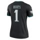 Women's Philadelphia Eagles Jalen Hurts Nike Black Legend Jersey