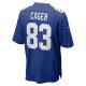 Men's New York Giants Lawrence Cager Nike Royal Home Game Player Jersey