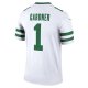 Men's New York Jets Sauce Gardner Nike Legacy White Legend Jersey