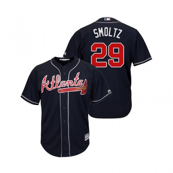 Men's Atlanta Braves John Smoltz Official Alternate 2019 Cool Base MLB Jersey