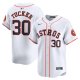 Men's Houston Astros #30 Kyle Tucker Nike White Home Limited Player Jersey