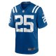 Men's Indianapolis Colts Rodney Thomas Nike Royal Player Game Jersey