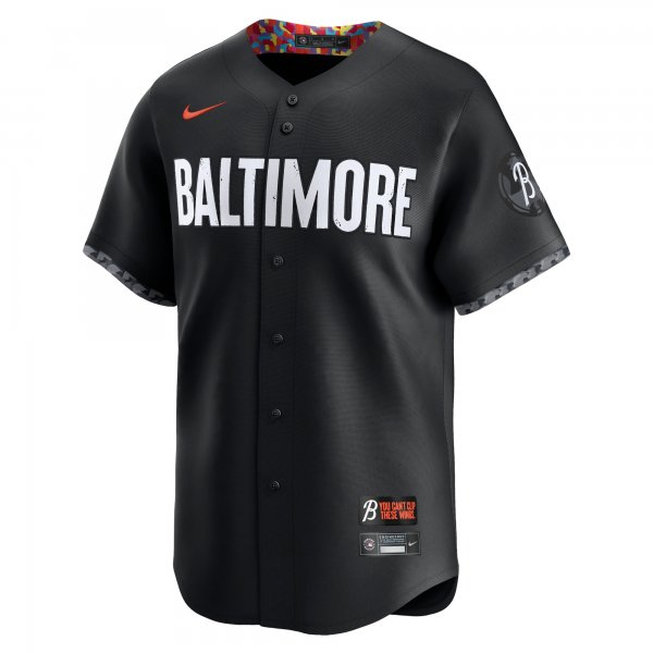 Men's Baltimore Orioles  Nike Black City Connect Limited Jersey