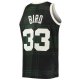 Men's Boston Celtics Larry Bird Mitchell & Ness Black 1985/86 Hardwood Classics Uninterrupted Swingman Jersey