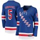 Women's New York Rangers Chad Ruhwedel Fanatics Blue Home Breakaway Player Jersey