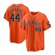 Men's Yordan Alvarez #44 Houston Astros 2022 World Series Orange Jersey