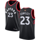 Men's Nike Toronto Raptors #23 Fred VanVleet Black 2019 Finals Bound Swingman Statement Edition NBA Jersey