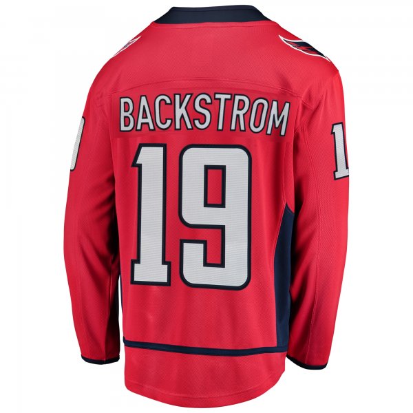 Men's Washington Capitals Nicklas Backstrom Fanatics Red Breakaway Player Jersey