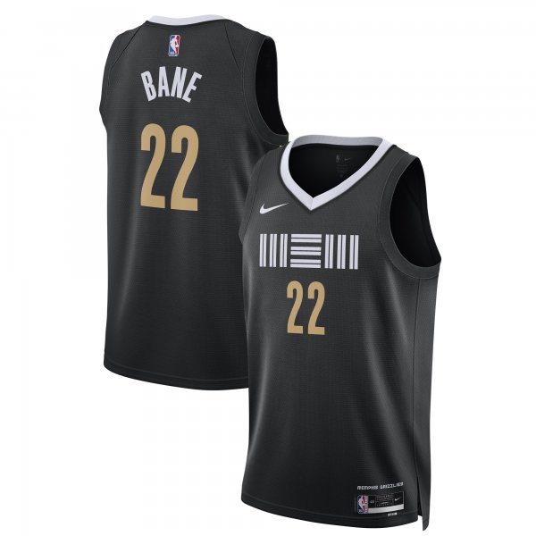 Unisex Memphis Grizzlies Desmond Bane Nike Black 2023/24 Swingman Jersey - City Edition