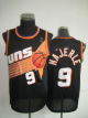 Men's Phoenix Suns #9 Dan Majerle Black Throwback Stitched NBA Jersey