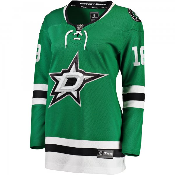 Women's Dallas Stars Sam Steel Fanatics Kelly Green Home Breakaway Player Jersey