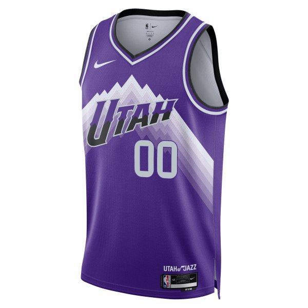 Unisex Utah Jazz  Nike Purple 2023/24 Custom Swingman Jersey - City Edition