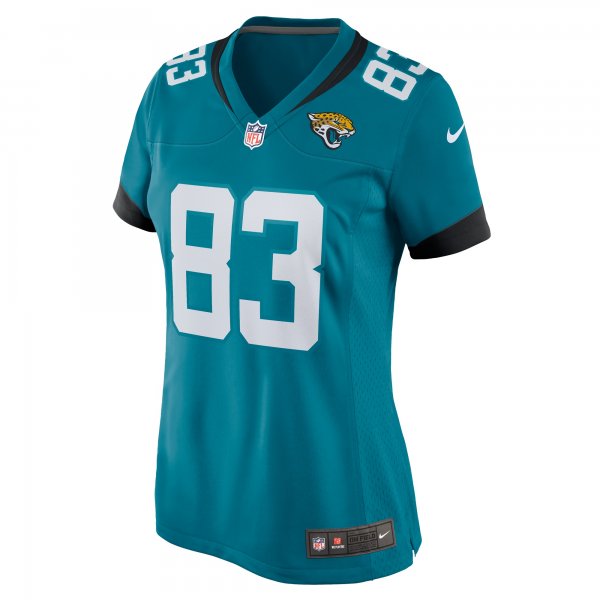 Women's Jacksonville Jaguars Jacob Harris Nike  Teal  Game Jersey