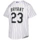 Youth Colorado Rockies Kris Bryant Nike White Alternate Replica Player Jersey