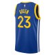 Unisex Golden State Warriors Draymond Green Nike Royal Swingman Jersey - Icon Edition