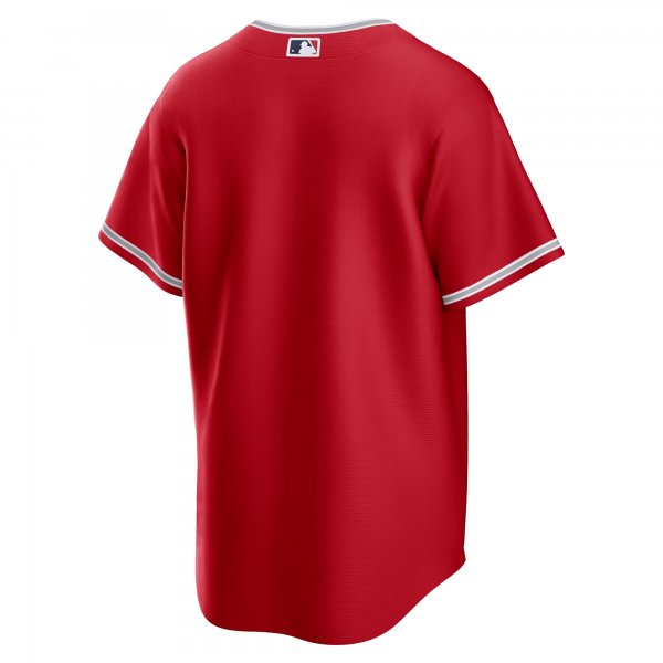 Men's Los Angeles Angels Nike Red Alternate Replica Team Jersey