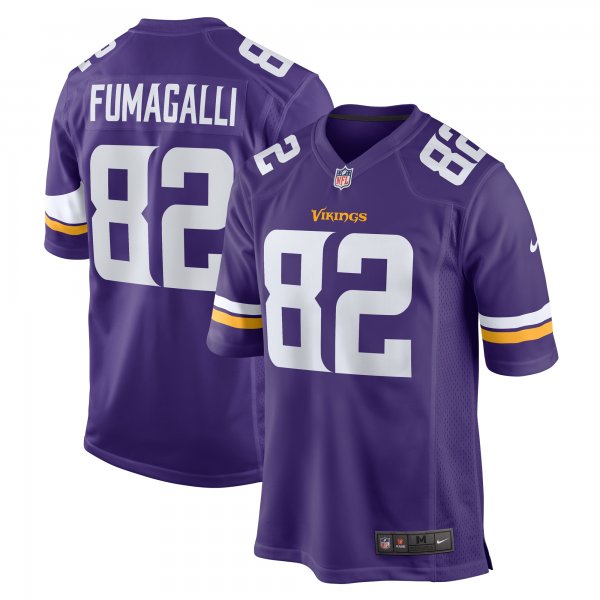 Men's Minnesota Vikings Troy Fumagalli Nike  Purple  Game Jersey