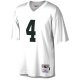 Men's Green Bay Packers Brett Favre Mitchell & Ness White Legacy Replica Jersey