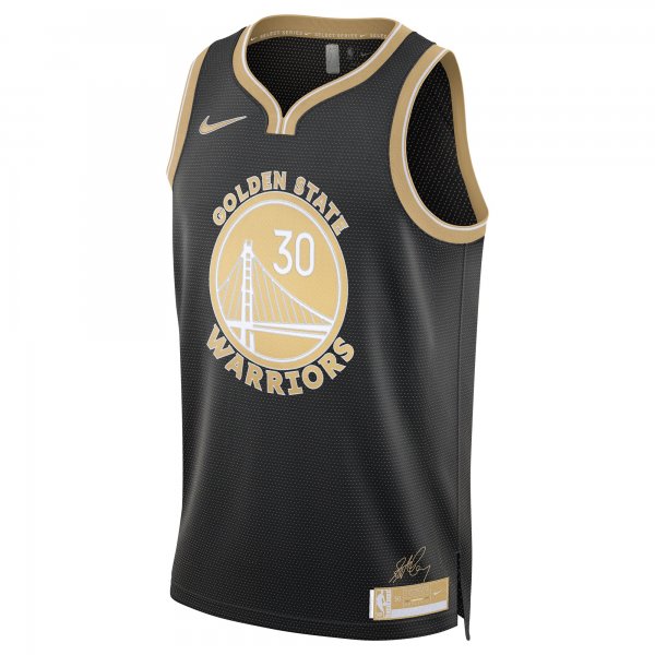 Unisex Golden State Warriors Stephen Curry Nike Black  Select Series Swingman Jersey