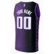 Youth Sacramento Kings  Fanatics Purple Custom Fast Break Jersey - Statement Edition