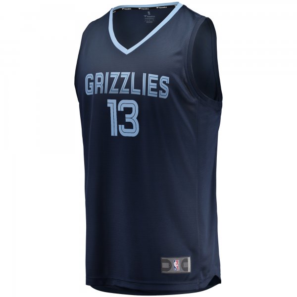 Youth Memphis Grizzlies Jaren Jackson Jr. Fanatics Navy 2021/22 Fast Break Replica Jersey - Icon Edition