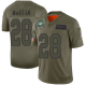 Men's New York Jets #28 Curtis Martin Camo Stitched NFL Limited 2019 Salute To Service Jersey