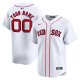 Men's Boston Red Sox Nike White Home Limited Custom Jersey