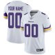 Youth Nike Minnesota Vikings Customized White Vapor Untouchable Custom Limited NFL Jersey