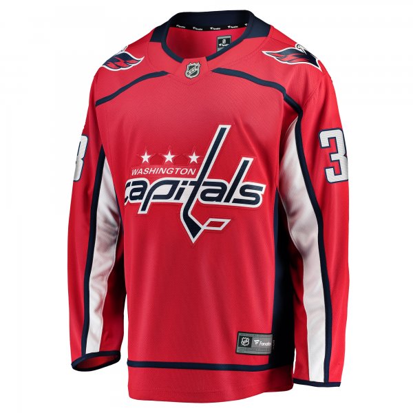 Men's Washington Capitals Rasmus Sandin Fanatics Red Home Breakaway Jersey