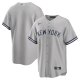 Men's New York Yankees Nike Gray Road Replica Team Jersey