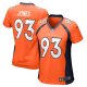 Women's Denver Broncos Troy Jones Nike Orange Game Jersey