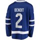 Men's Toronto Maple Leafs Simon Benoit Fanatics Blue Home Premier Breakaway Player Jersey