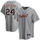 Men's Nike Detroit Tigers #24 Miguel Cabrera Gray Road 2020 MLB Jersey