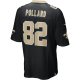 Men's New Orleans Saints Bob Pollard Nike Black Game Retired Player Jersey