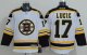 Boston Bruins #17 Milan Lucic White Stitched NHL Jersey