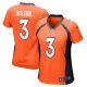 Women's Denver Broncos Russell Wilson Nike Orange Player Jersey